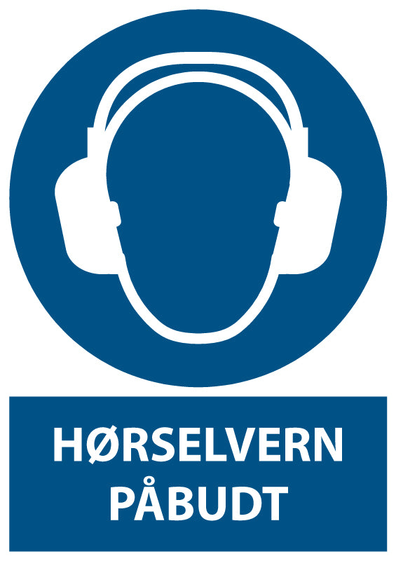 Hørselvern påbudt