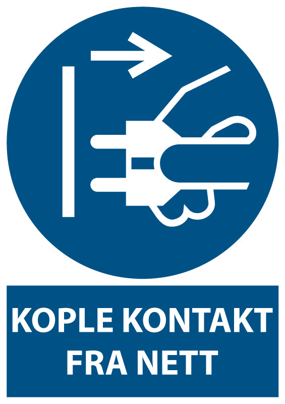 Kople kontakt fra nett