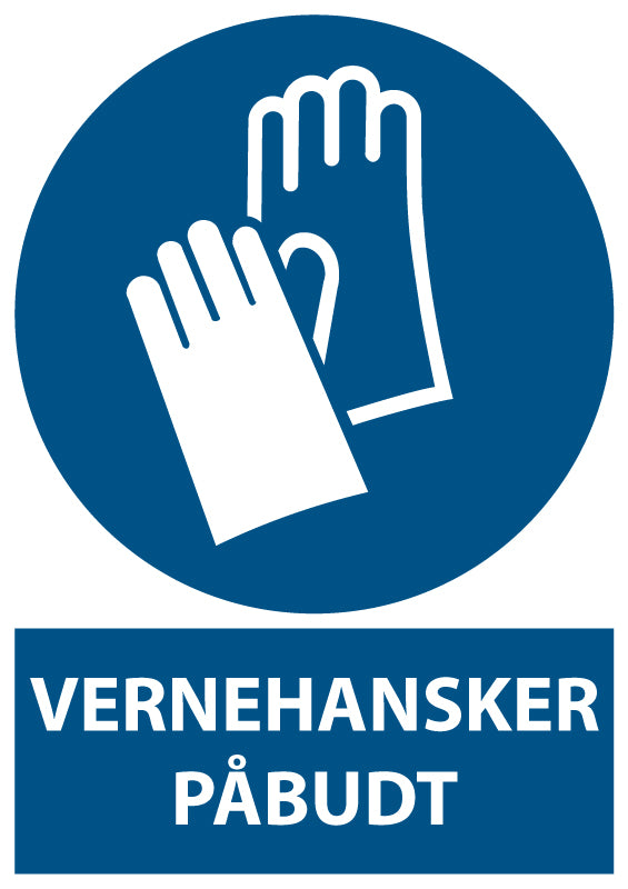 Vernehansker påbudt