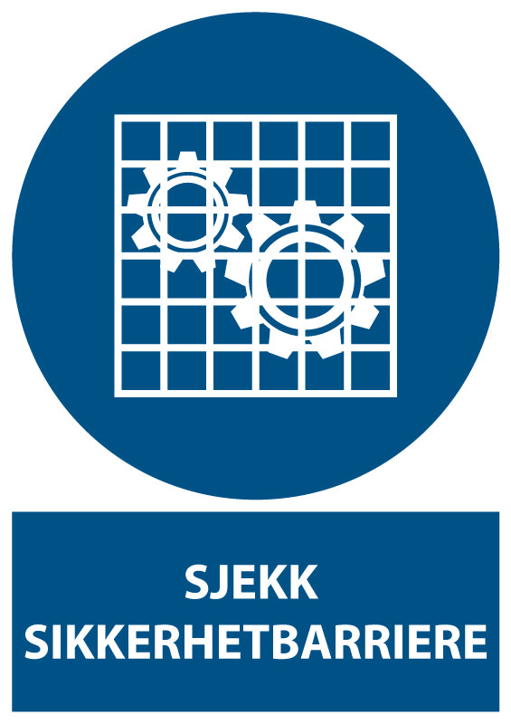 Sjekk sikkerhetsbarriere