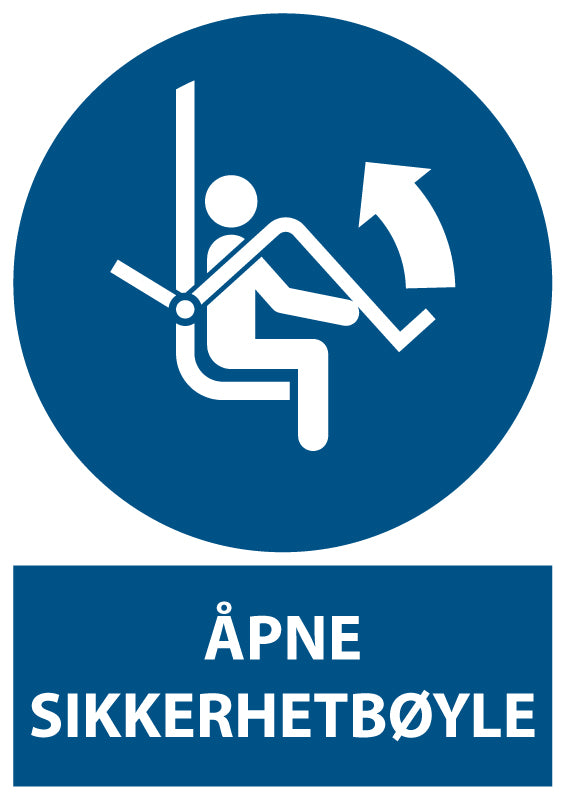 Åpne sikkerhetsbøyle