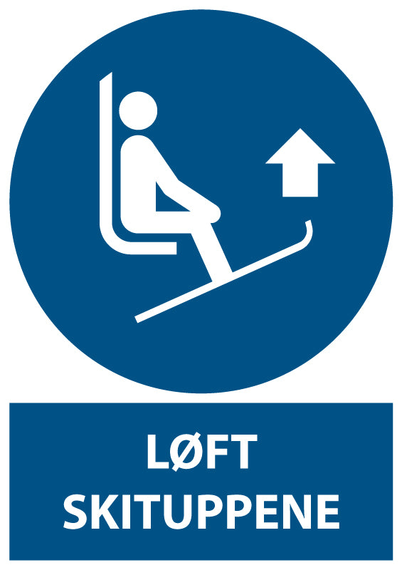 Løft skituppene