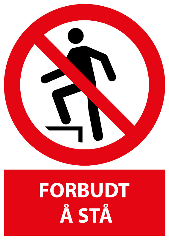Forbudt å stå