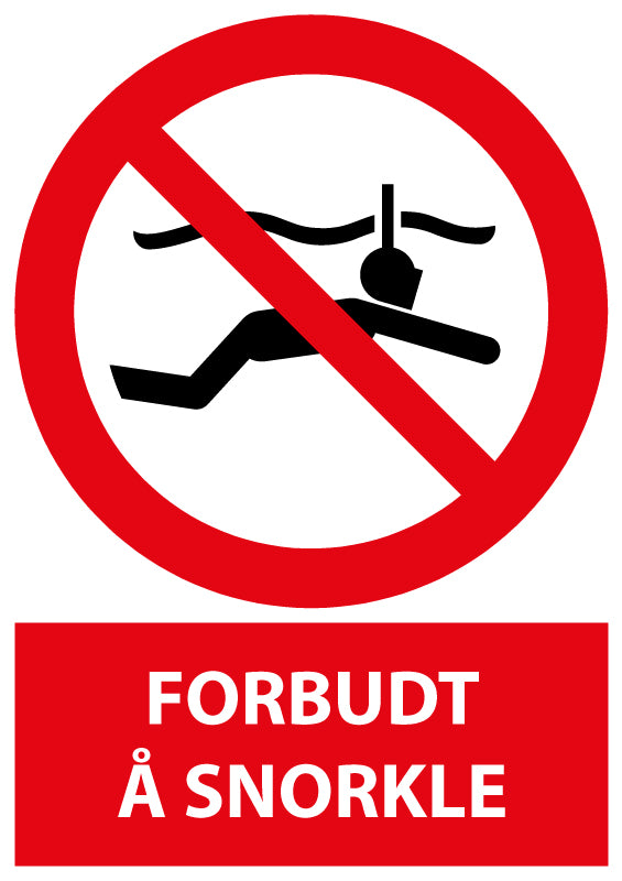 Forbudt å snorkle