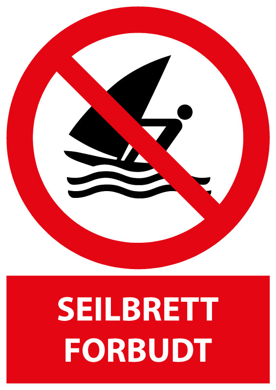 Seilbrett forbudt