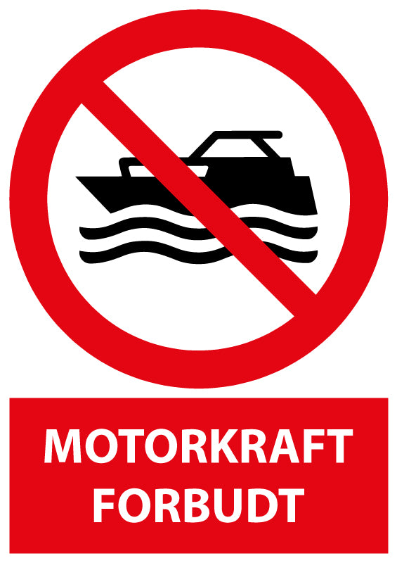 Motorkraft forbudt