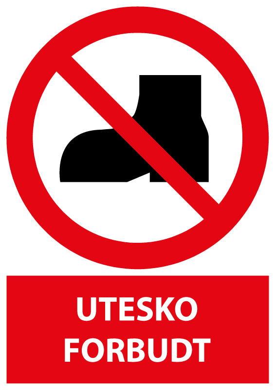Utesko forbudt