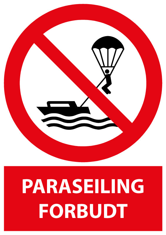 Paraseiling forbudt