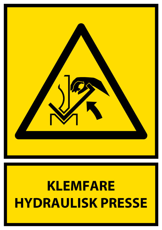 Klemfare hydraulisk presse 2