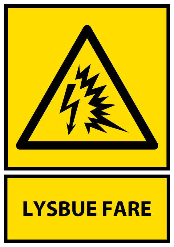 Lysbue fare