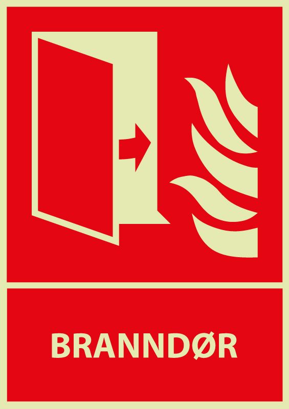 Branndør