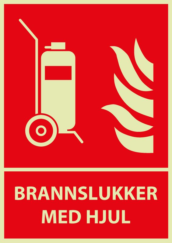 Brannslukker med hjul