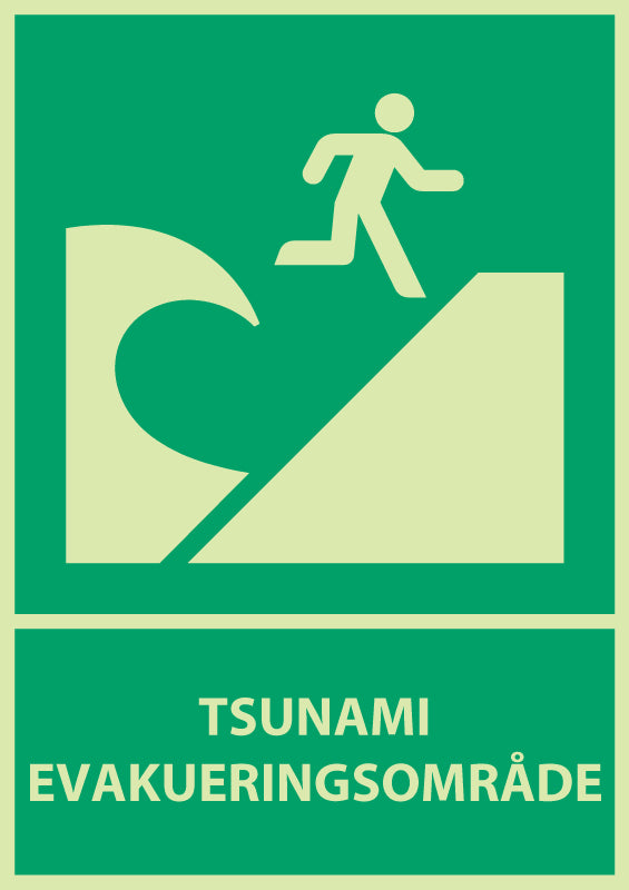 Tsunami evakueringsområde