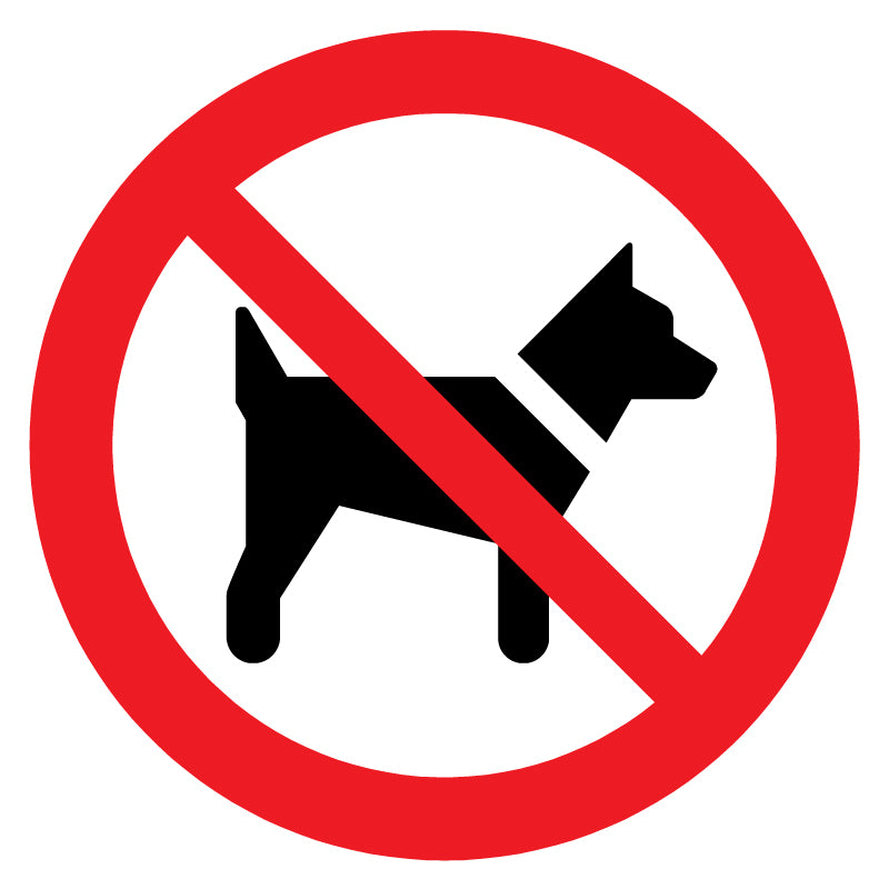 Hund forbudt