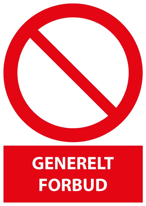Generelt forbud